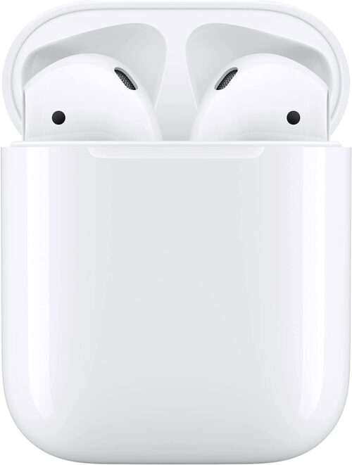 202306080104427884 Apple AirPods (2nd Generation) Wireless Earbuds with Lightning Charging Case Included. Over 24 Hours of Battery Life, Effortless Setup. Bluetooth Headphones for iPhone