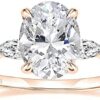 202306090007075774 EAMTI 925 Sterling Silver Ring Oval Cut Cubic Zirconia Engagement Rings Solitaire Halo Promise Ring For Women Size 3-13