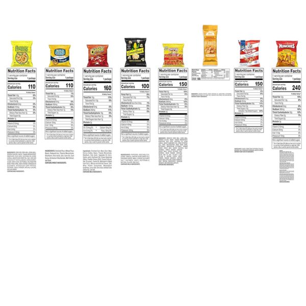 810uRiXFsTL._SL1500_ Frito-Lay Ultimate Snack Care Package, Variety Assortment of Chips, Cookies, Crackers & More, 40 Count