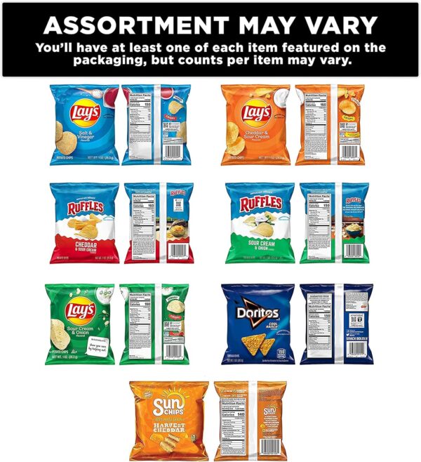 Frito Lay Tangy Favorites Mix Variety Pack, 1 Ounce (Pack of 40)