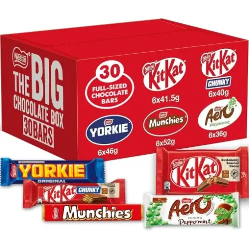 Chocolate-Big-01-510x510-1 Nestlé 30x Chocolate Bars The Big Variety Box (1.3Kg)