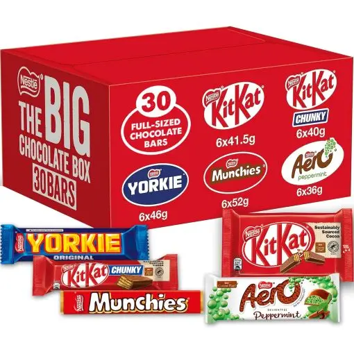 Chocolate-Big-01-510x510-1 Nestlé 30x Chocolate Bars The Big Variety Box (1.3Kg)