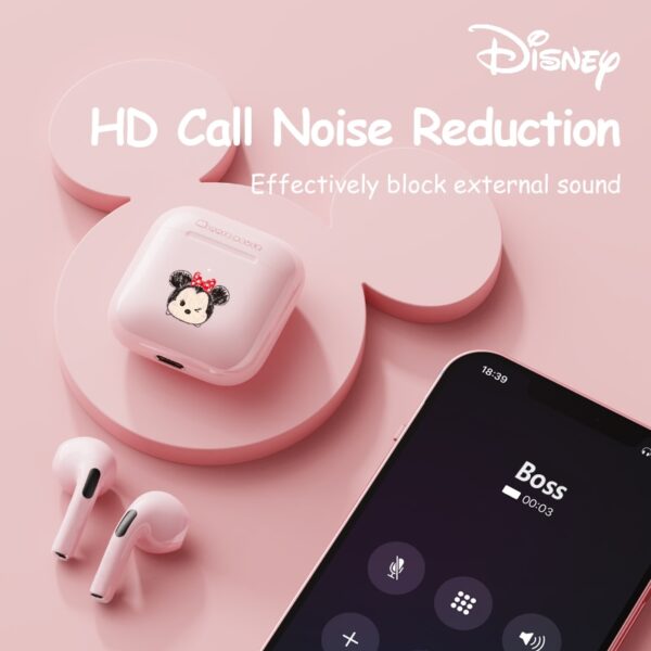 Disney-F12-Bluetooth-Earphones-TWS-Wireless-Noise-Reduction-Headphones-Sport-Headset-HiFi-Stereo-Sound-Gaming-Earphones-4 Disney F12 Bluetooth Earphones TWS Wireless Noise Reduction Headphones Sport Headset HiFi Stereo Sound Gaming Earphones