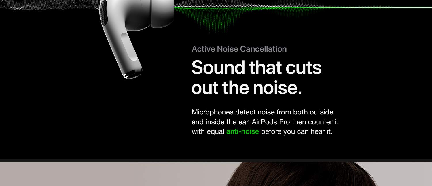 消除噪音的声音。