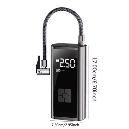 f135ed45708e4d628d774728e1c47556~tplv-fhlh96nyum-resize-jpeg_800_800 Portable Wireless Car Air Compressor, Tire Inflator, Air Pump with LED Light, Electric Tire Inflator Pump for Motorcycle Bicycle Auto Tyre Balls, Vehicle