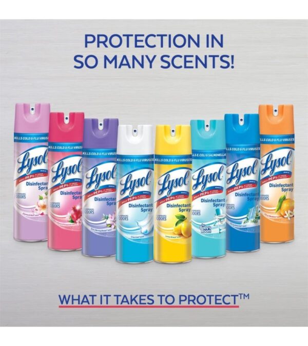Lysol – 19200741866 Disinfectant Spray, Crisp Linen, 150oz (12X12.5oz)
