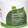 img-0412f15b5375a8ab8bf249d505e3a79c Seventh Generation White Toilet Paper 2-ply 100% Recycled Paper, 500 sheets, Pack of 60
