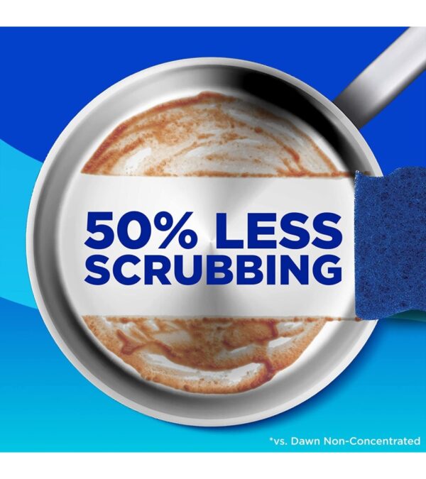 img-06a6f853a1256a6ec452ceb448073298 Dawn Ultra Dishwashing Liquid Dish Soap (4×19.4 Fl oz) + Non-Scratch Sponge (2 Count), Original Scent