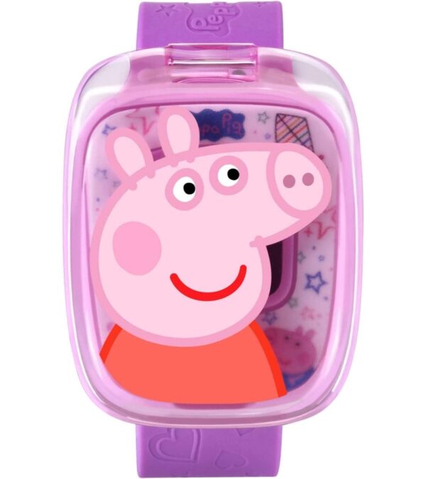 img-07c0cfb18fbfe4320993193a9ca1bf4f VTech Peppa Pig Learning Watch, Purple