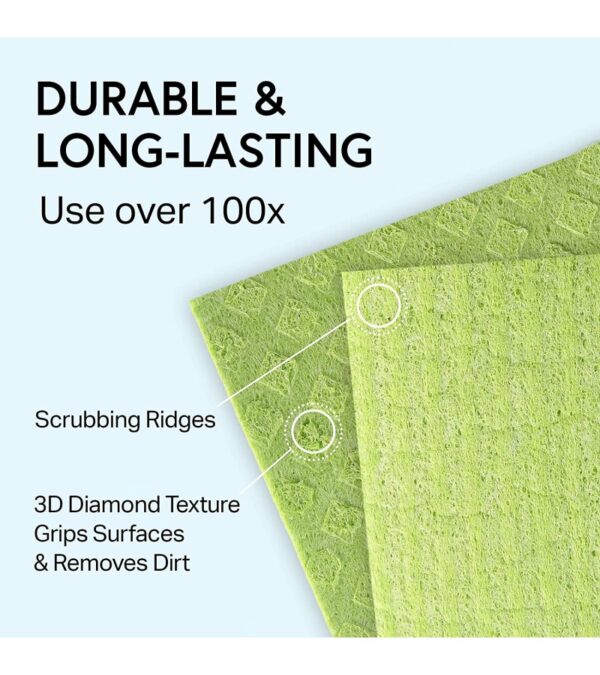 img-08fe2af6043032d0bbae4e6d7b7a0b0d Swedish Wholesale Swedish Dish Cloths – 10 Pack Reusable, Absorbent Hand Towels for Kitchen, Counters & Washing Dishes – Cellulose Sponge Cloth – Eco Friendly Gifts – Assorted