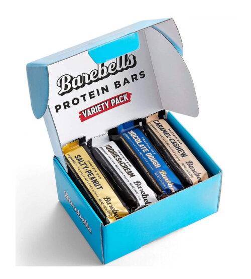img-0cb8b1d37f661d62941bccb3546a3724 Barebells Protein Bars Variety Pack – 12 Count, 1.9oz Bars – Protein Snacks with 20g of High Protein – Low Carb Protein Bar with 1g of Total Sugars – Perfect on The Go Low Carb Snack & Breakfast Bars
