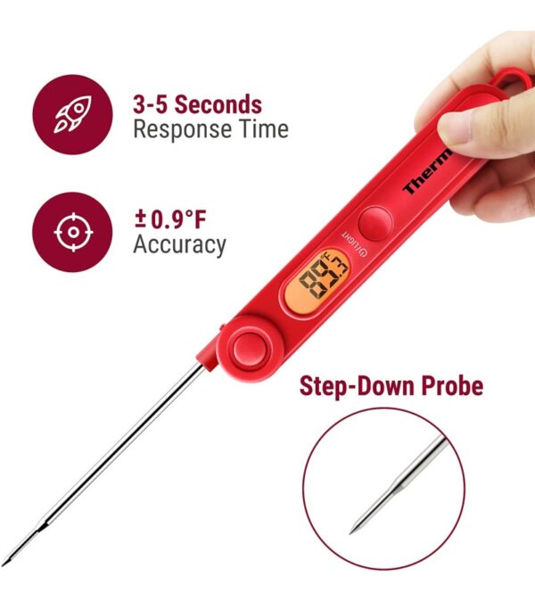 img-0cc9e3f31666a192c15a83519f861a9c ThermoPro TP03 Digital Meat Thermometer for Cooking Kitchen Food Candy Instant Read Thermometer with Backlight and Magnet for Oil Deep Fry BBQ Grill Smoker Thermometer