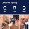 img-0ce9d40085f708d8971b8d6f9837cd9c Philips Norelco Multigroomer All-in-One Trimmer Series 3000, 13 Piece Mens Grooming Kit, for Beard, Face, Nose, and Ear Hair Trimmer and Hair Clipper, NO Blade Oil Needed, MG3750/60