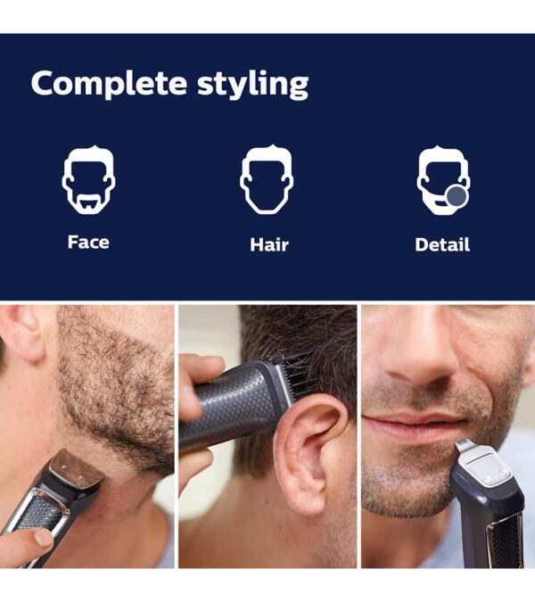 img-0ce9d40085f708d8971b8d6f9837cd9c Philips Norelco Multigroomer All-in-One Trimmer Series 3000, 13 Piece Mens Grooming Kit, for Beard, Face, Nose, and Ear Hair Trimmer and Hair Clipper, NO Blade Oil Needed, MG3750/60