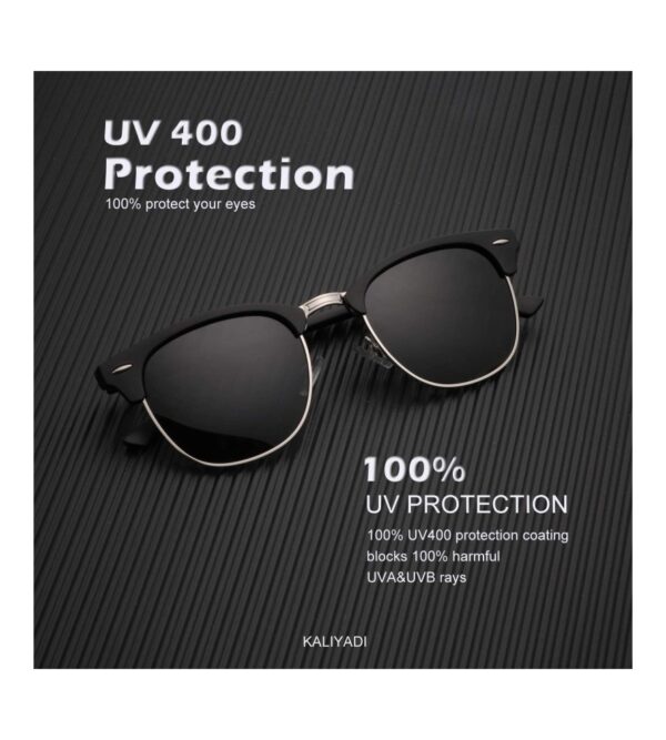 img-0cea043aa8a8590bc513423fc44fb59b KALIYADI Polarized Sunglasses for Men and Women Semi-Rimless Frame Driving Sun glasses UV Blocking