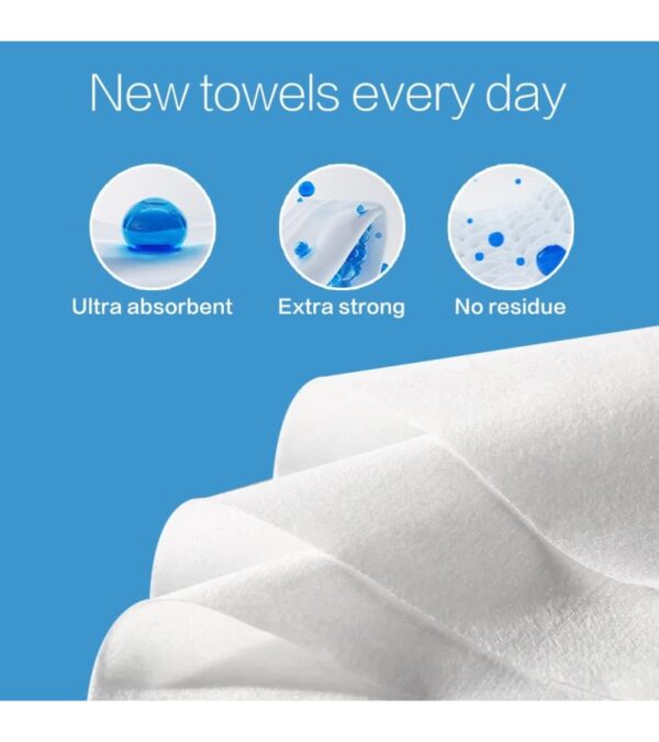 img-0f35900d85b13294591b008490310576 Winner Soft Dry Wipe, Made of Cotton Only, 600 Count Unscented Cotton Tissues for Sensitive Skin OEKO-Tex Safety Certified Chemical-free 10 Times Absorbent Baby Wipes