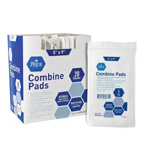 img-10a83cc95da1fca28202c958aa7433c2 Medpride Sterile Abdominal- ABD Combine Pads| 40-Pack, 5 x 9 Inches| Extra Absorbent & Thick, Individually Wrapped Wound Dressing, First Aid Pads| Surgical-Grade, Nonstick- for Heavy Leakage, Post Op