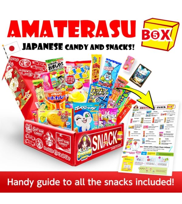 img-11ca234db8d094096167ad37a0e8c769 SHOGUN CANDY yummy dagashi snack box from Japan (AMATERASU)