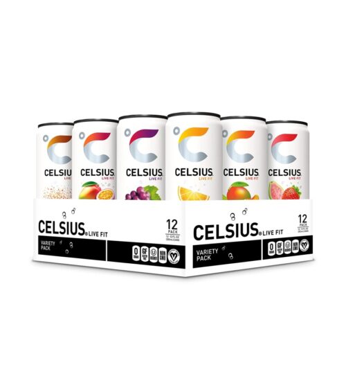 img-1391b7fa4698fd1fa9746ac5dcc7d76a CELSIUS Official Variety Pack, Functional Essential Energy Drink 12 Fl Oz (Pack of 12)
