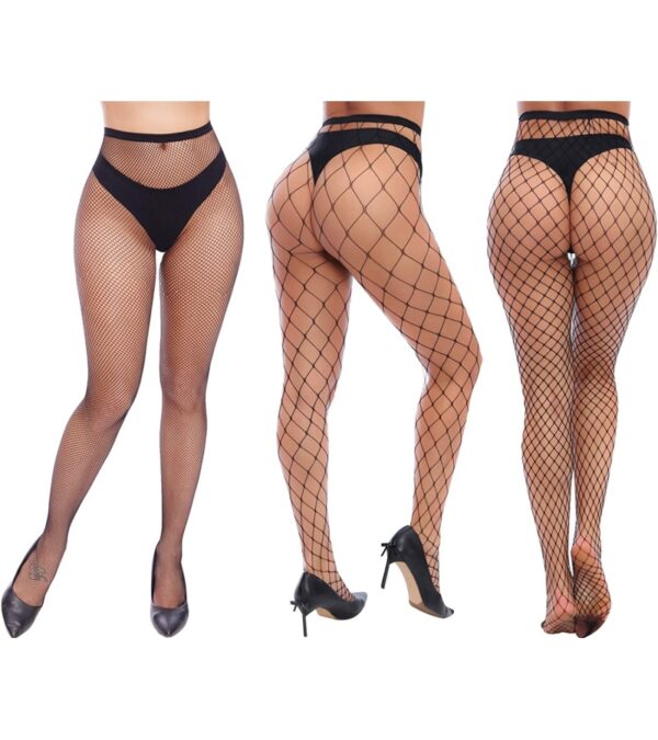 img-15fbd22fc51f60edff5675e7f00f7b27 Charmnight Womens High Waist Tights Fishnet Stockings Thigh High Pantyhose