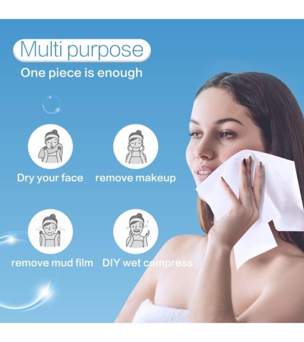 img-16c38e6bd713afa5e7cf27bac82de3c8 Winner Soft Dry Wipe, Made of Cotton Only, 600 Count Unscented Cotton Tissues for Sensitive Skin OEKO-Tex Safety Certified Chemical-free 10 Times Absorbent Baby Wipes