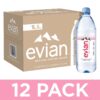 img-1885a3e748a2a996e499589f3ba2f62f evian Natural Spring Water, Naturally Filtered Spring Water in Large Bottles, 33.81 Fl Oz (Pack of 12)