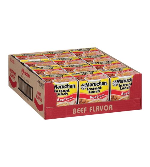 img-19b7d8cf895704e0e60d32b012c64460 Maruchan Instant Lunch Beef, 2.25 Oz, Pack of 12