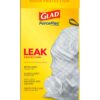 Glad ForceFlex Tall Kitchen Drawstring Trash Bags, 13 Gal, OdorShield, 80 Ct