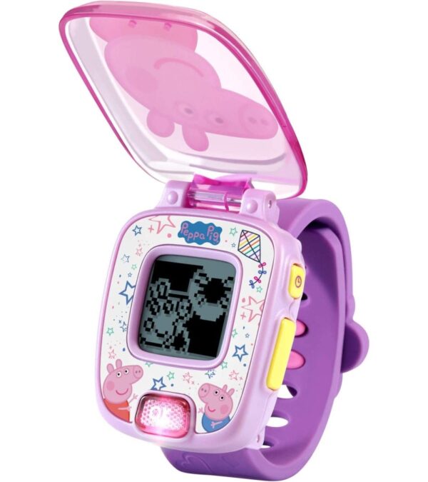 img-1a7b7837daf9ba431cb1f10e646c315d VTech Peppa Pig Learning Watch, Purple