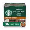 img-1b2b42d77349ef770b55ed8d29030ae2 Starbucks K-Cup Coffee Pods—Medium Roast Coffee—Pike Place Roast for Keurig Brewers—100% Arabica—4 boxes (96 pods total)