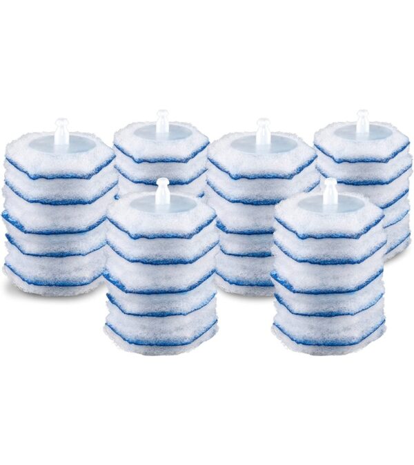 img-1b8841625ba7f8f400b0edfb84df9e58 Clorox Toilet Wand Disinfecting Refills, Toilet and Bathroom Cleaning, Toilet Brush Heads, Disposable Wand Heads, Blue Original, 30 Count