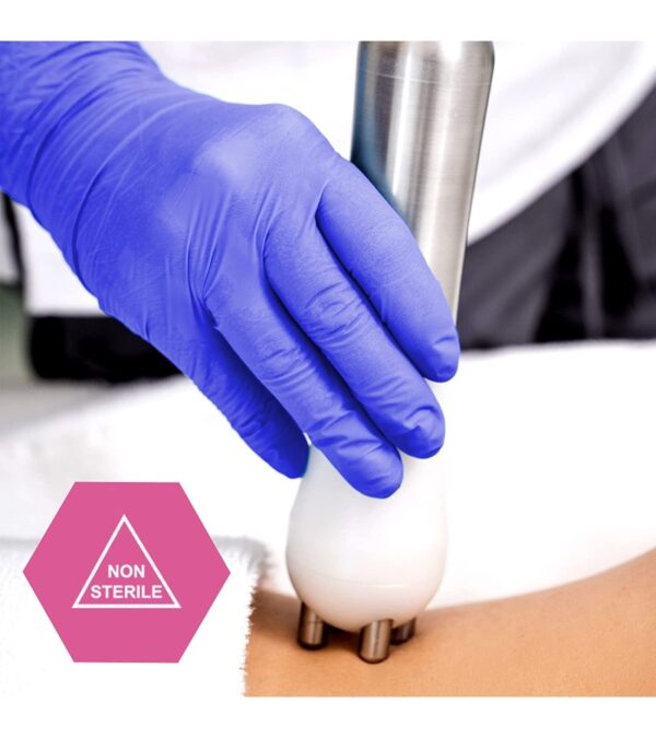 MedPride Powder-Free Nitrile Exam Gloves, Medium, Box/100