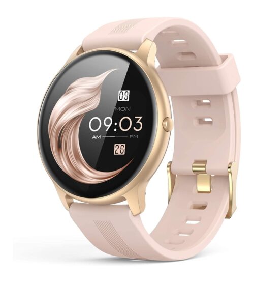 img-1bec12daad3e5d9cbd3a97b4ad7363b7 AGPTEK Smart Watch, IP68 Waterproof Smartwatch for Men Women Activity Tracker with Full Touch Color Screen Heart Rate Monitor Pedometer Sleep Monitor for Android and iOS Phones (Blue)