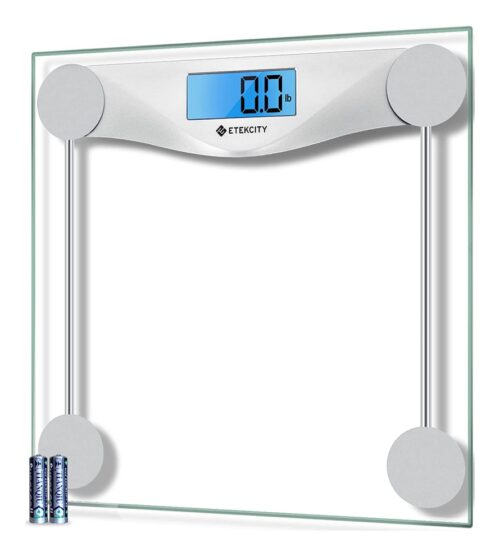 img-1ea71c1af1df4fff6ba4d307f1ba6df6 Etekcity Bathroom Scale for Body Weight, Digital Weighing Machine for People, Accurate & Large LCD Backlight Display, 6mm Tempered Glass, 400 lbs