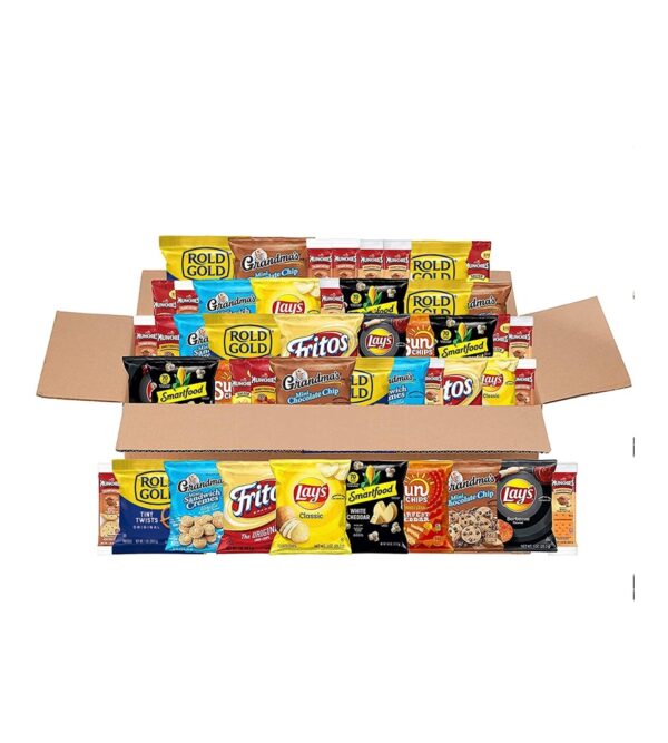 img-1f03ca281d2517a74c0b6631f6ed1968 Frito-Lay Sweet & Salty Snacks Variety Box, Mix of Cookies, Crackers, Chips & Nuts, 50 Sweet & Salty Care Package ,50 Count (Pack of 1)