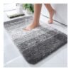 img-201deb245a43bd3228a3ba0e2b3fa3f5 OLANLY Luxury Rug, Extra Soft and Absorbent Microfiber Rugs, Non-Slip Plush Shaggy Bath Carpet, Machine Wash Dry, Bath Mats for Bathroom Floor, Tub and Shower, 24×16, Grey