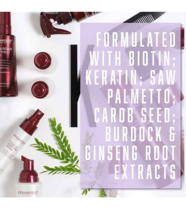 Keranique Shampoo and Conditioner Set for Hair Growth and Thinning Hair | Keratin Hair Treatment | Keratin Amino Complex, Free of Sulfates, Dyes and Parabens, 8 Fl Oz