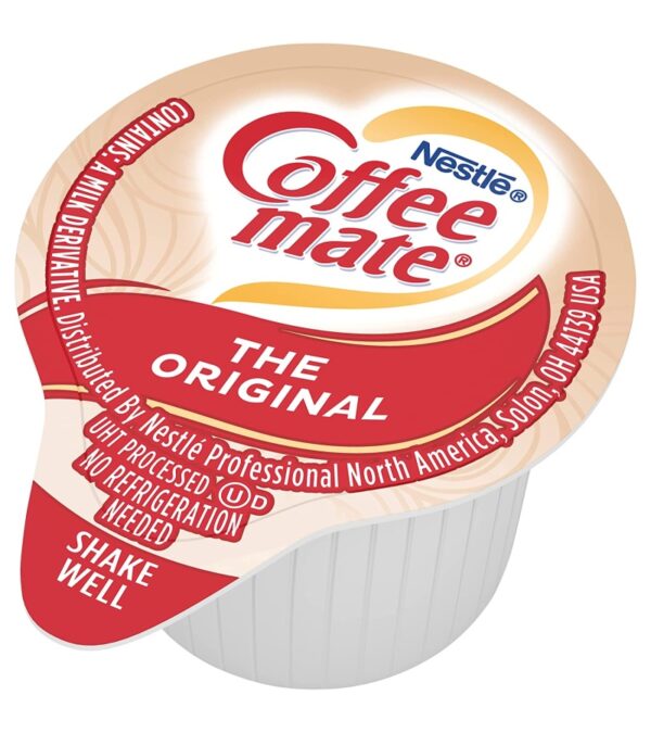 img-2297a34b5b7705f586a9440373544afa Nestle Coffee mate Coffee Creamer, Original, Liquid Creamer Singles, Non Dairy, No Refrigeration, Box of 360