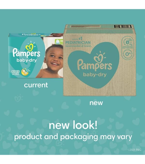 img-2315e1755eb0ea1221fc806dd2fc57c0 Pampers Baby Dry Disposable Baby Diapers Size 3, 2 Month Supply (2 x 210 Count) with Sensitive Water Based Baby Wipes, 12X Pop-Top Packs (864 Count)