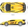 img-23d705446b9e11a800fe320bf50dca50 Growsland Remote Control Car, RC Cars Xmas Gifts for Kids 1/18 Electric Sport Racing Hobby Toy Car Yellow Model Vehicle with Lights and Controller Kids Toys Gifts for 4 5 6 7 8-12 Year Old Boys Girls