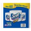 img-248bc9b8d6694169d95afc0a605cc7ea Scott Bath Tissue, 1, 100 Sheetsper Roll, 36 Count