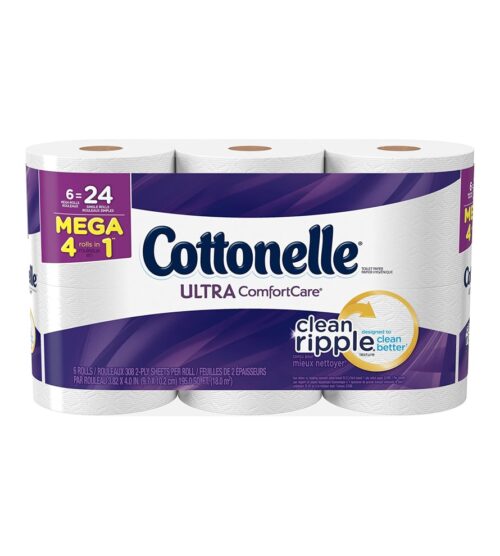 img-27d0ed8297e73700b0dccaca37b12794 Cottonelle Ultra Comfort Care Toilet Paper, Bath Tissue, 6 Mega Toilet Paper Rolls