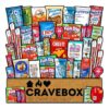img-28b02243ef5bca02903a8738900273aa CRAVEBOX Valentines Day Snacks Box Variety Pack Care Package (45 Count) Treats Gift Basket Boxes Pack Adults Kids Grandkids Guys Girls Women Men Boyfriend Candy Birthday Cookies Chips Teenage Mix College Student Food Sampler Office