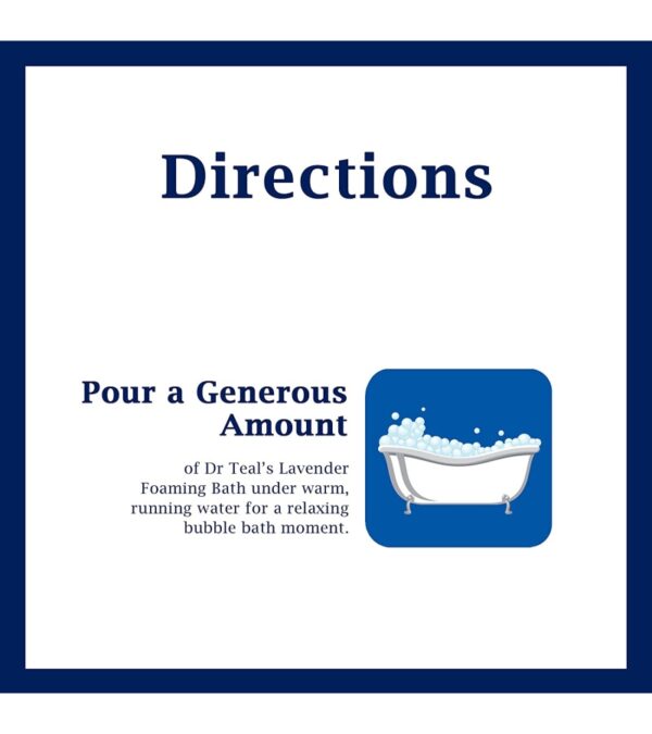 img-2a400d81a09c3d47f5afc9fe944da609 Dr Teal's Foaming Bath with Pure Epsom Salt, Soothe & Sleep with Lavender, 34 fl oz (Pack of 4)