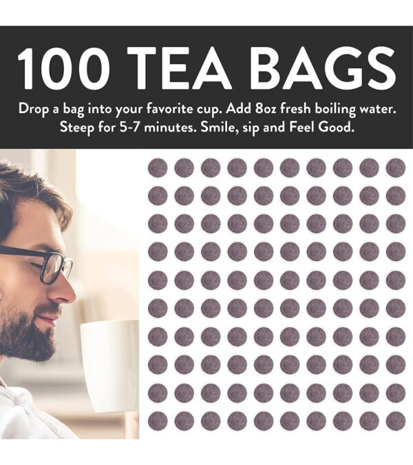 img-2e7e3d2d49bf0e99e5d0b55e56ddbea9 Organic Hibiscus Tea Bags | 100 Tea Bags | Eco-Conscious Tea Bags in Kraft Bag | Raw from Egypt | by FGO