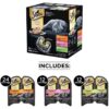 img-3100299a0bd68ea61b405a4f6d930e11 SHEBA PERFECT PORTIONS Cuts in Gravy Wet Cat Food Trays (24 Count, 48 Servings), Roasted Chicken, Gourmet Salmon and Tender Turkey Entrée, Easy Peel Twin-Pack Trays
