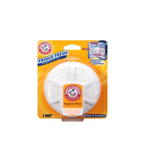 img-317b010a19fcc5419442ed8bb17c2ba4 Arm & Hammer 33200-01710 Baking Soda Fridge Fresh Air Filter, 0.28 oz (Pack of 8)