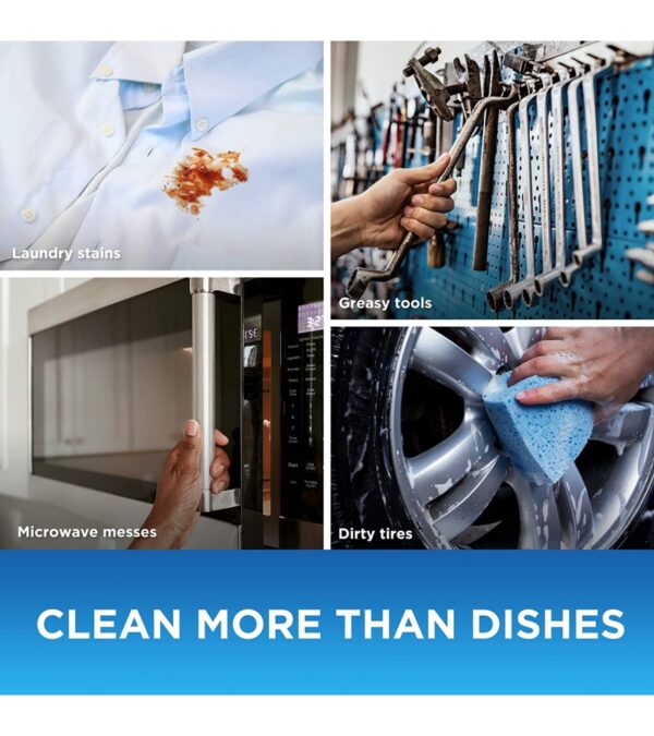 img-31a48a6993776c741a537c65c2dbe15f Dawn Ultra Dishwashing Liquid Dish Soap (4×19.4 Fl oz) + Non-Scratch Sponge (2 Count), Original Scent