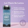 img-320ca7b6b41a3751484cb386842e2f19 Califia Farms – Oat Barista Blend Oat Milk, 32 Oz (Pack of 6), Shelf Stable, Dairy Free, Plant Based, Vegan, Gluten Free, Non GMO, High Calcium, Milk Frother, Creamer, Oatmilk