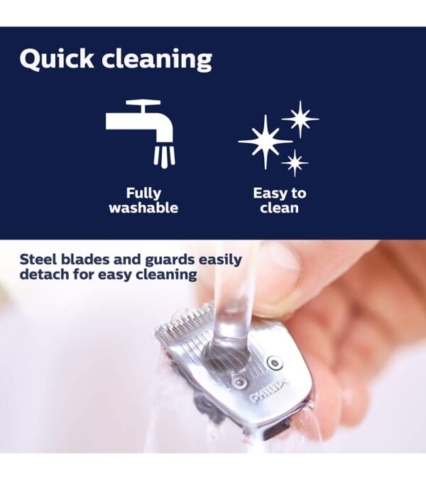 img-33d9f658cfdb570c0bbab755d720bf70 Philips Norelco Multigroomer All-in-One Trimmer Series 3000, 13 Piece Mens Grooming Kit, for Beard, Face, Nose, and Ear Hair Trimmer and Hair Clipper, NO Blade Oil Needed, MG3750/60